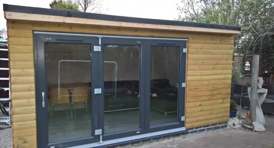 Stunning Garden Room Installation