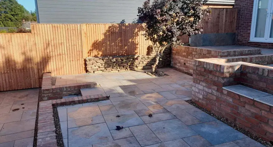 Garden Patio installation - Vision Maintenance and Contracts, Kimberley