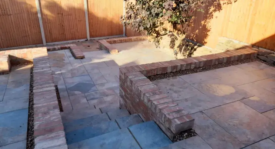 Garden Patio installation - Vision Maintenance and Contracts, Kimberley